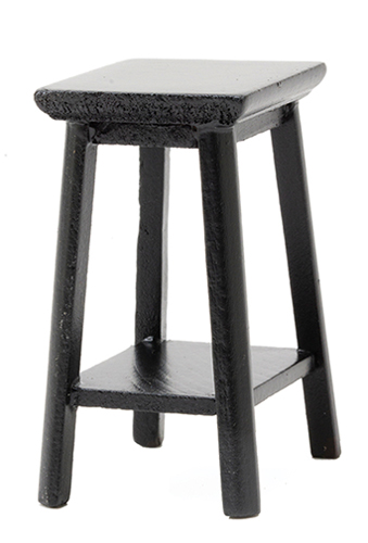 Fern Stand, Medium, Black Finish