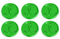 EZ Puck Shooting Board Pylons 6-Packs