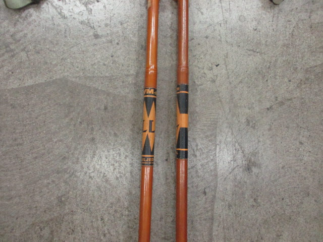 Used Vintage M-Staven Lil Jedahl Bamboo 58 Ski Poles